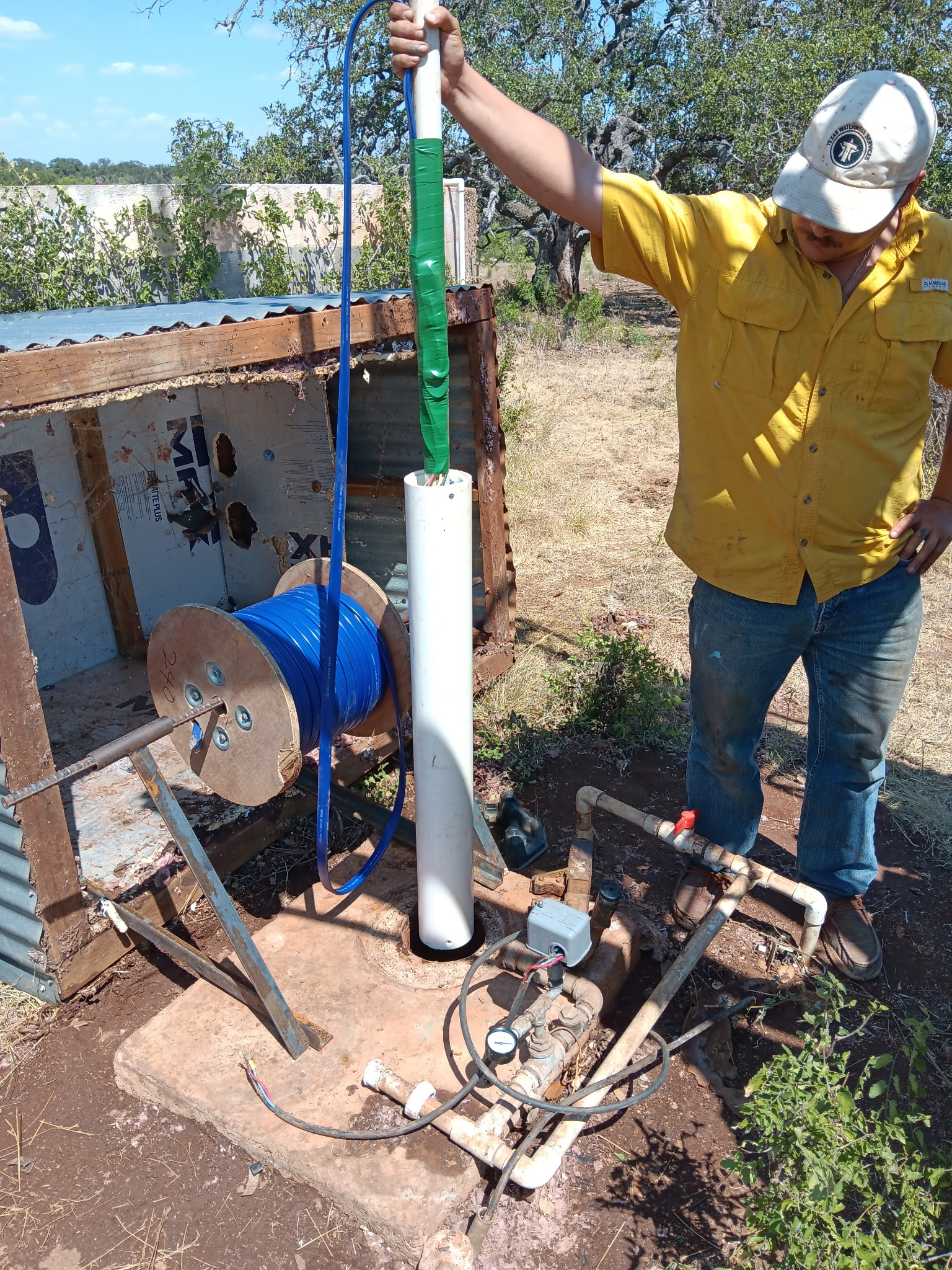 Downhole pump repair